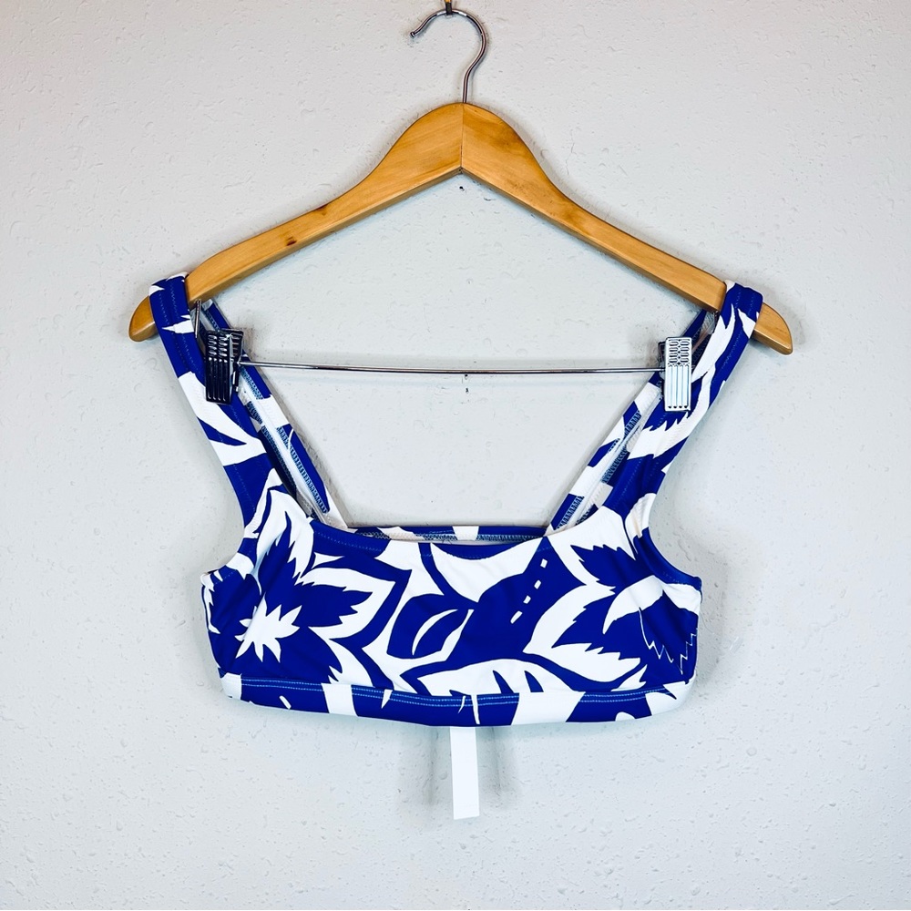 Madewell Second Wave Tropical Print Balconette Swim Bikini Top Sz XS,M NWT - Picture 7 of 13